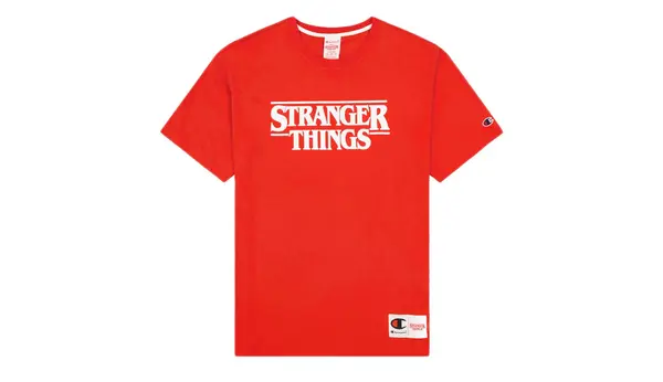 Champion Muška majica kratkih rukava Champion x Stranger Things, crvena