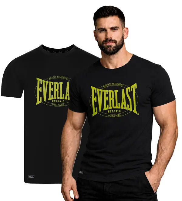 Everlast Muška majica kratkih rukava Everlast EL054 crna