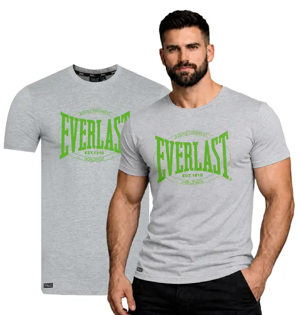 Everlast Muška majica kratkih rukava Everlast El054 siva