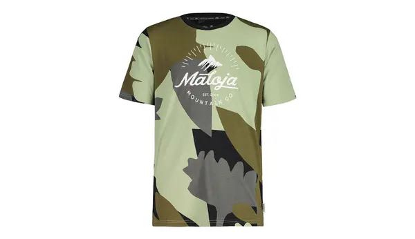 Maloja Muška majica kratkih rukava Maloja Dürrnstein M zelena