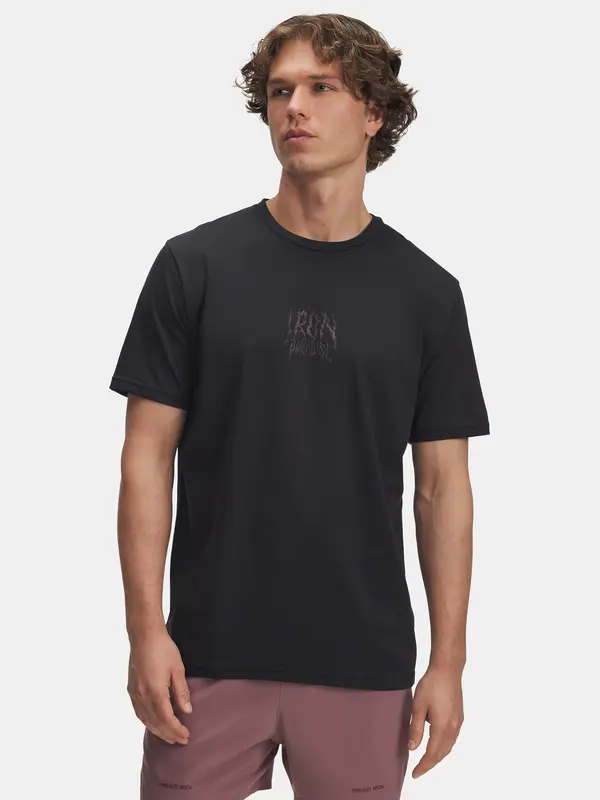 Under Armour Muška majica kratkih rukava Under Armour Pjt Rck Q3 SS 2-BLK