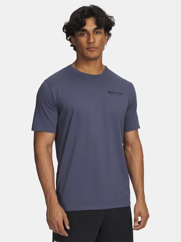 Under Armour Muška majica kratkih rukava Under Armour Pjt Rck Q3 SS-SIVA