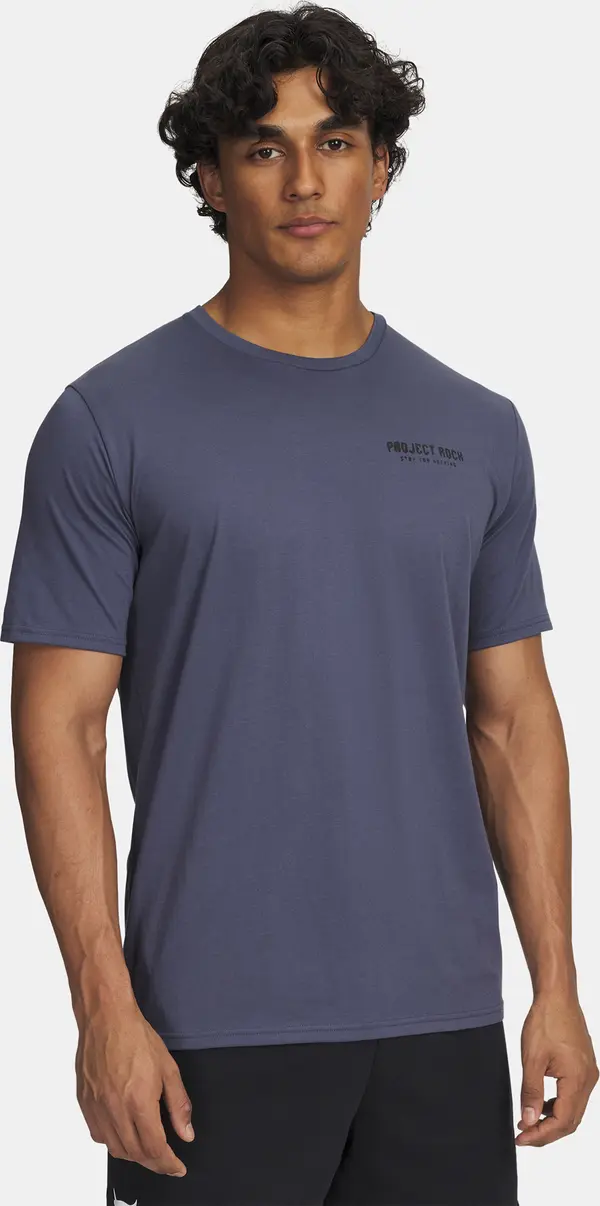 Under Armour Muška majica kratkih rukava Under Armour Pjt Rck Q3 SS-SIVA