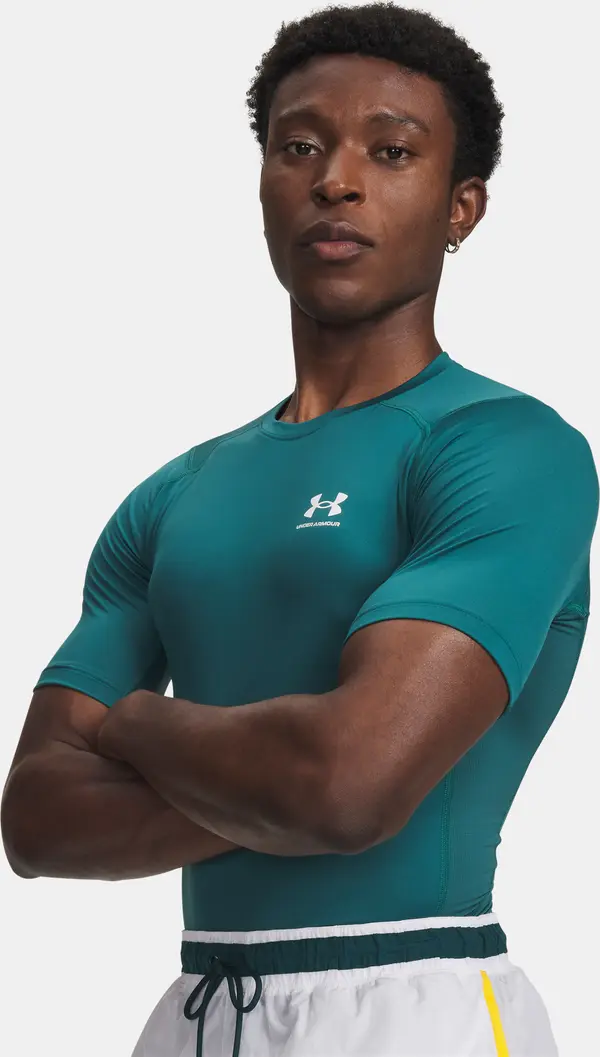 Under Armour Muška majica kratkih rukava Under Armour UA HG Armour Comp SS-GRN