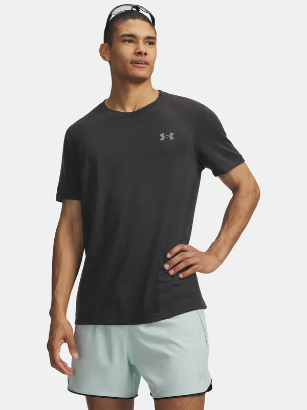 Under Armour Muška majica kratkih rukava Under Armour UA Wool Run SS-BLK