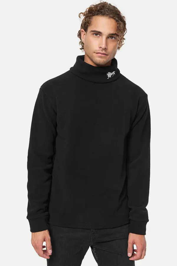 Lonsdale Muška majica Lonsdale 117106-Black/White