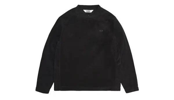 Rains Muška majica Rains Addis Fleece Crewneck, crna