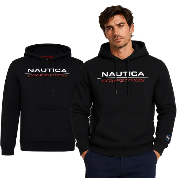 Nautica Muška majica s kapuljačom Nautica crna