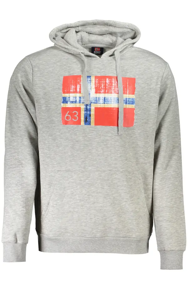NORWAY 1963 Muška majica s kapuljačom Norveška 1963