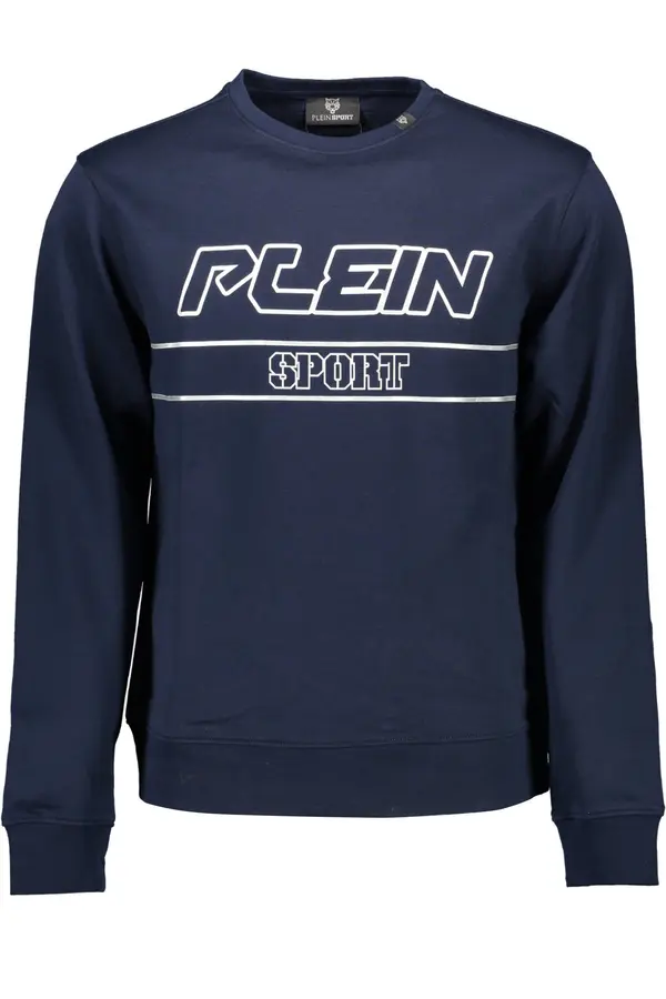 Plein Sport Muška majica s kapuljačom PLEIN SPORT plava