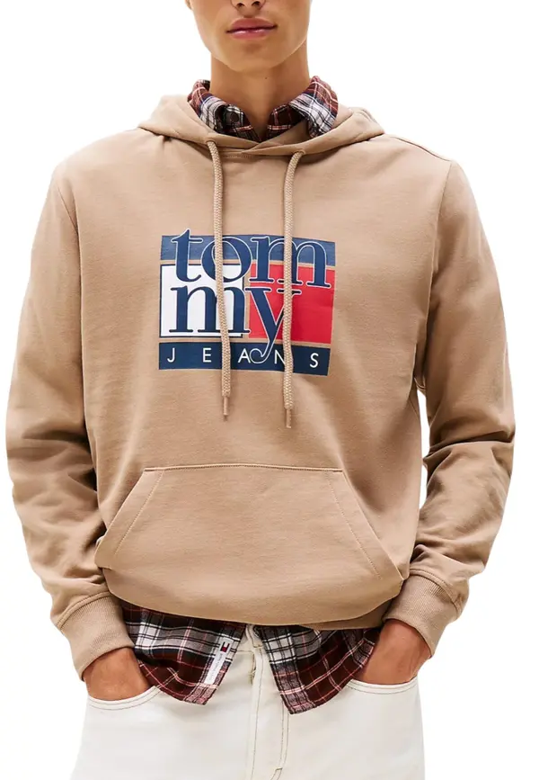 Tommy Hilfiger Jeans Muška majica s kapuljačom Tommy Hilfiger