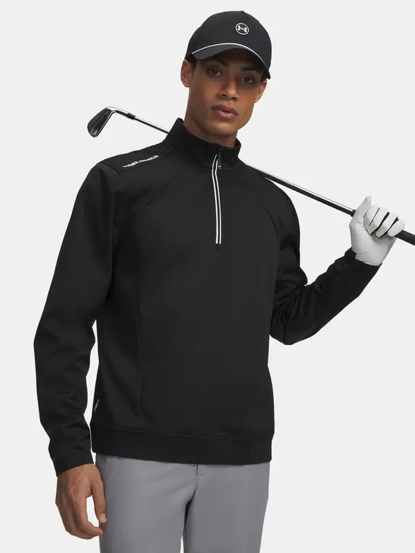 Under Armour Muška majica s kapuljačom Under Armour UA Drive Wind s 1/2 patentnim zatvaračem