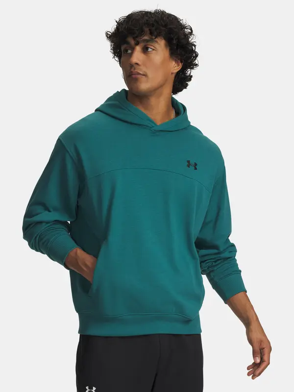 Under Armour Muška majica s kapuljačom Under Armour UA Rival LW Hoodie-GRN