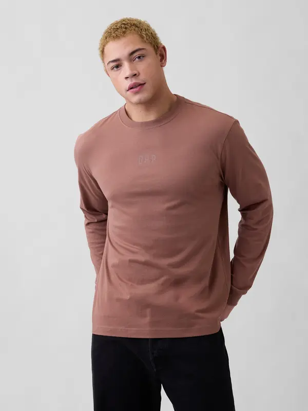 GAP Muška majica s logom GAP Everyday Soft
