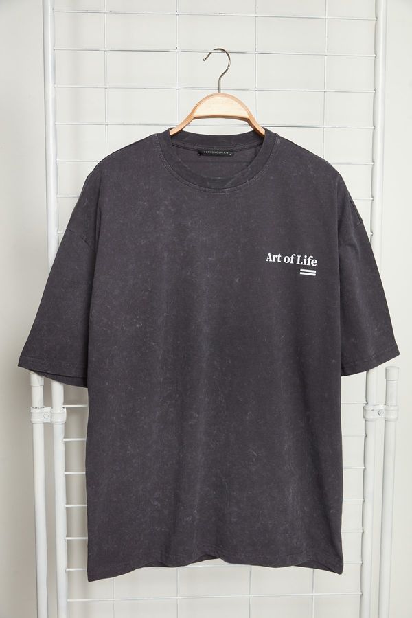 Trendyol Muška majica Trendyol Oversized