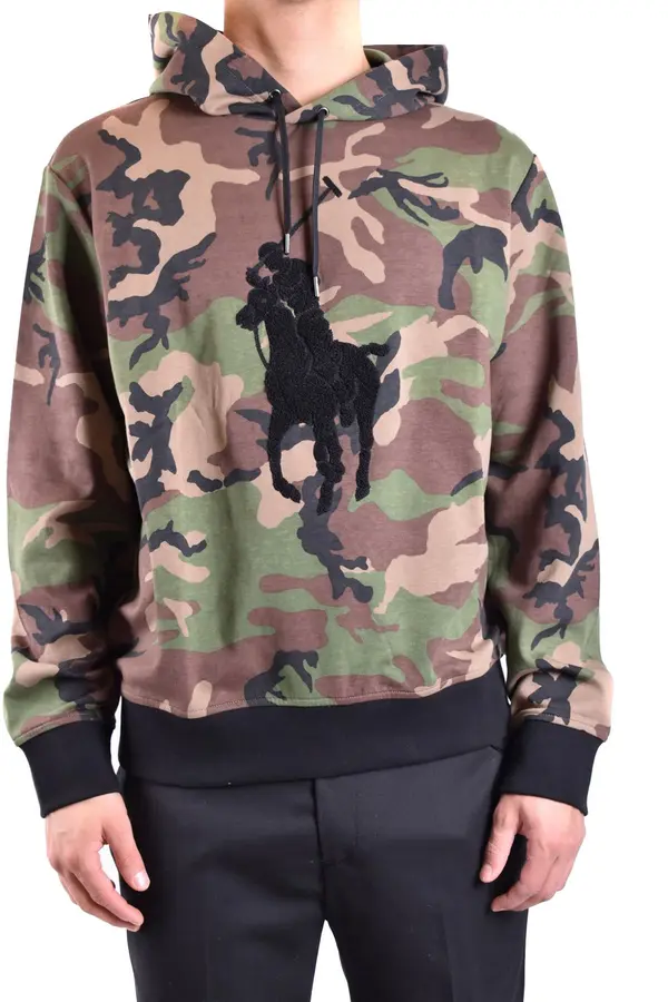 Polo Ralph Lauren Muška maskirna majica s kapuljačom Polo Ralph Lauren