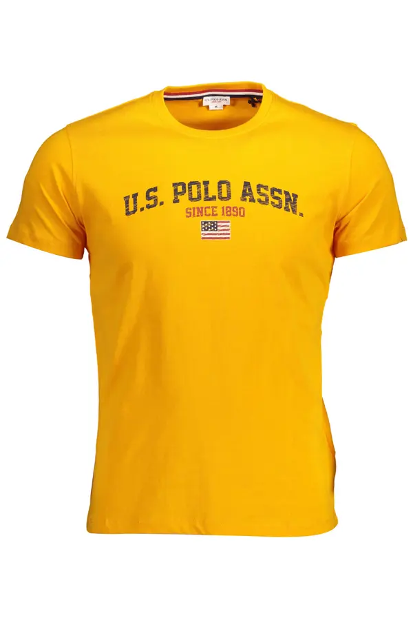 US Polo Assn Muška narančasta američka polo majica