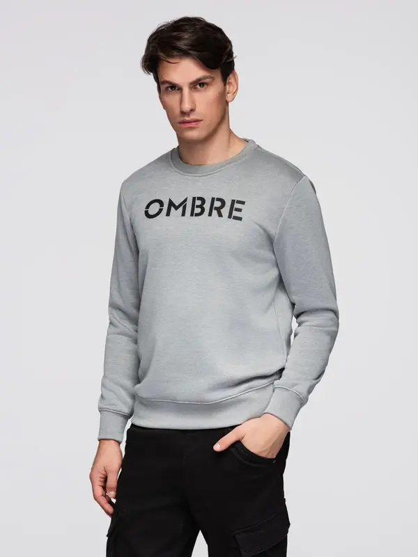 Ombre Muška Ombre majica s natpisom