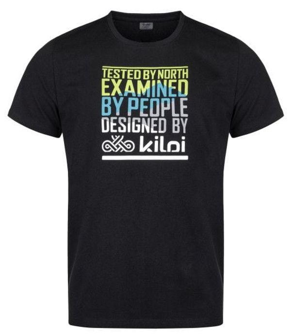 Kilpi Muška pamučna majica KILPI TYPON-M CRNA