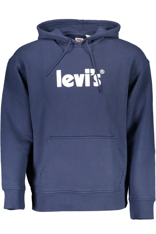 Levi's Muška plava majica s kapuljačom LEVI'S
