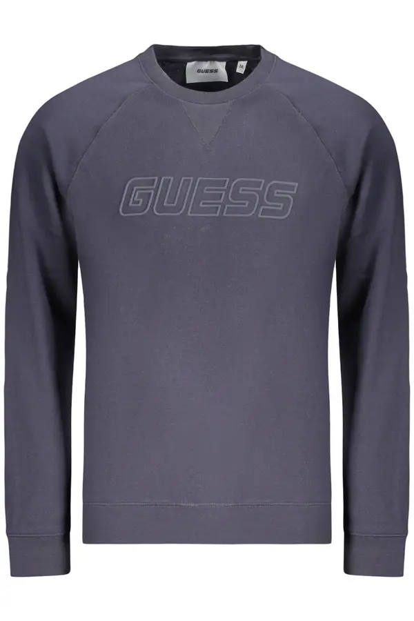 GUESS JEANS Muška plava majica s patentnim zatvaračem GUESS JEANS