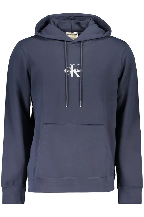 Calvin Klein Muška plava majica s patentnim zatvaračem marke CALVIN KLEIN