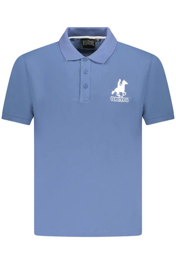 U.S. GRAND Muška plava polo majica