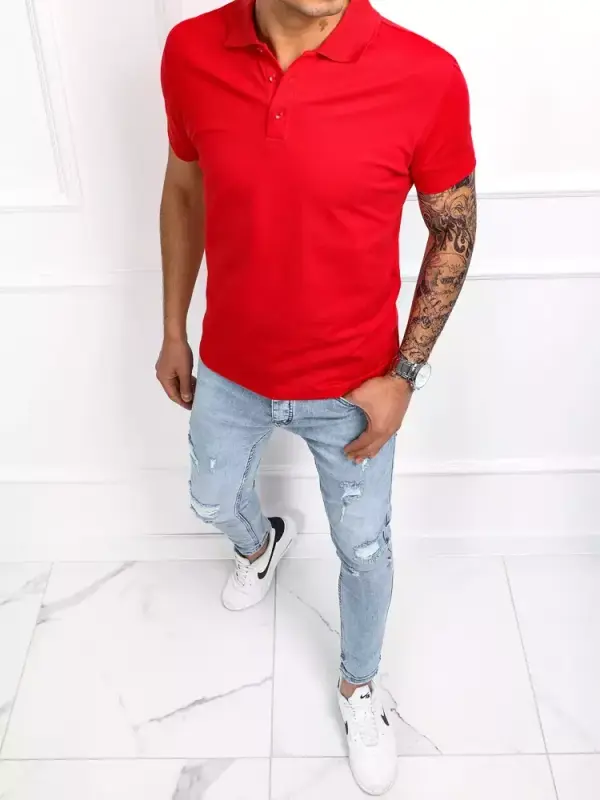 DStreet Muška polo majica DStreet Red