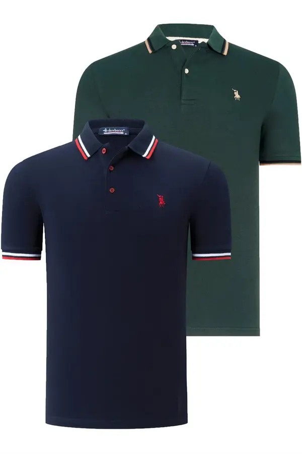 dewberry Muška polo majica set dewberry