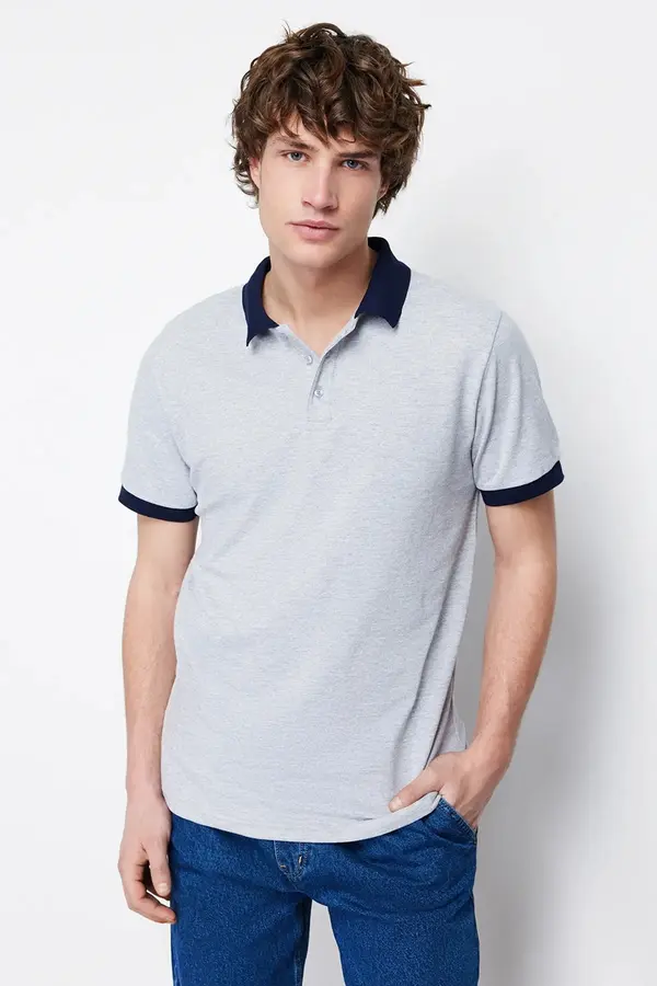 Trendyol Muška polo majica Trendyol Polo Collar