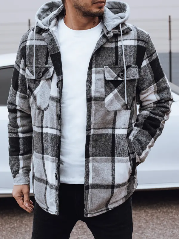 DStreet Muška prijelazna jakna s kapuljačom