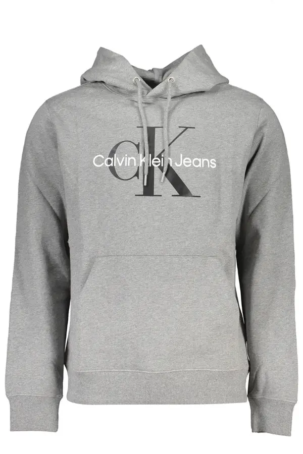 Calvin Klein Muška siva Calvin Klein majica bez patentnog zatvarača