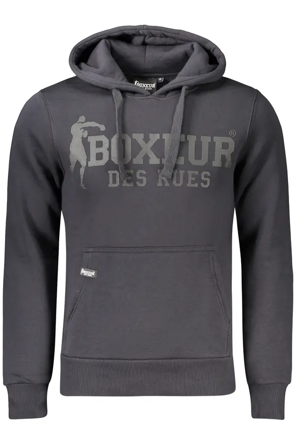 BOXEUR DES RUES Muška siva majica bez patentnog zatvarača