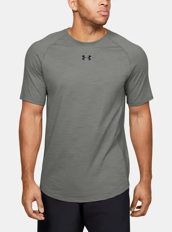 Under Armour Muška siva majica kratkih rukava Under Armour Charged