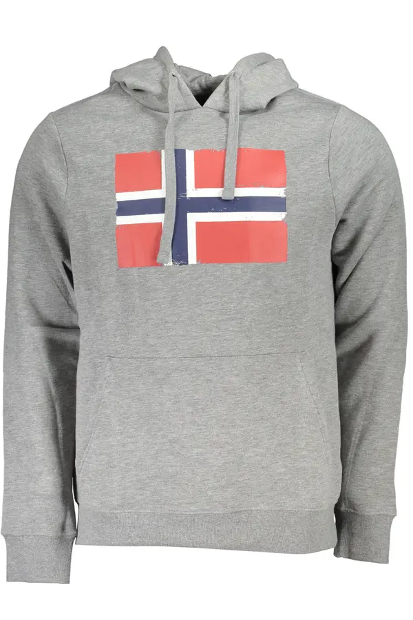 NORWAY 1963 Muška siva majica s kapuljačom