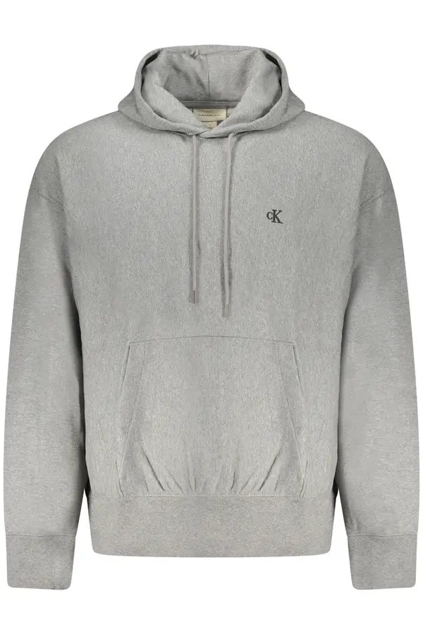 Calvin Klein Muška siva majica s kapuljačom