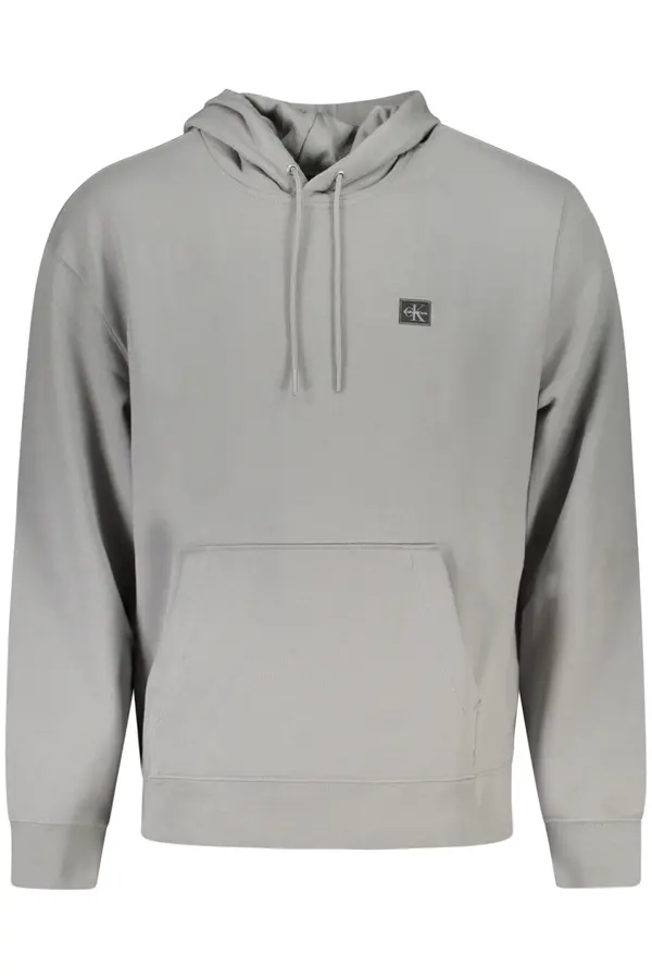 Calvin Klein Muška siva majica s kapuljačom
