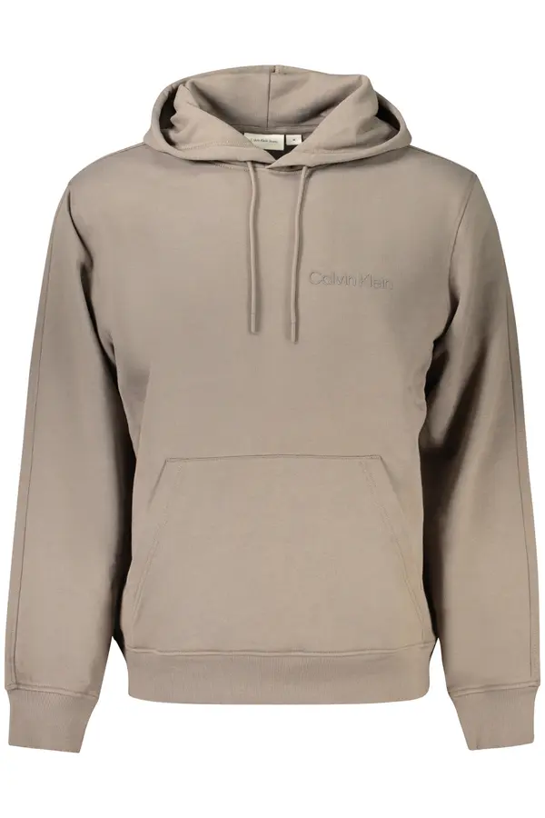 Calvin Klein Muška smeđa Calvin Klein majica s kapuljačom