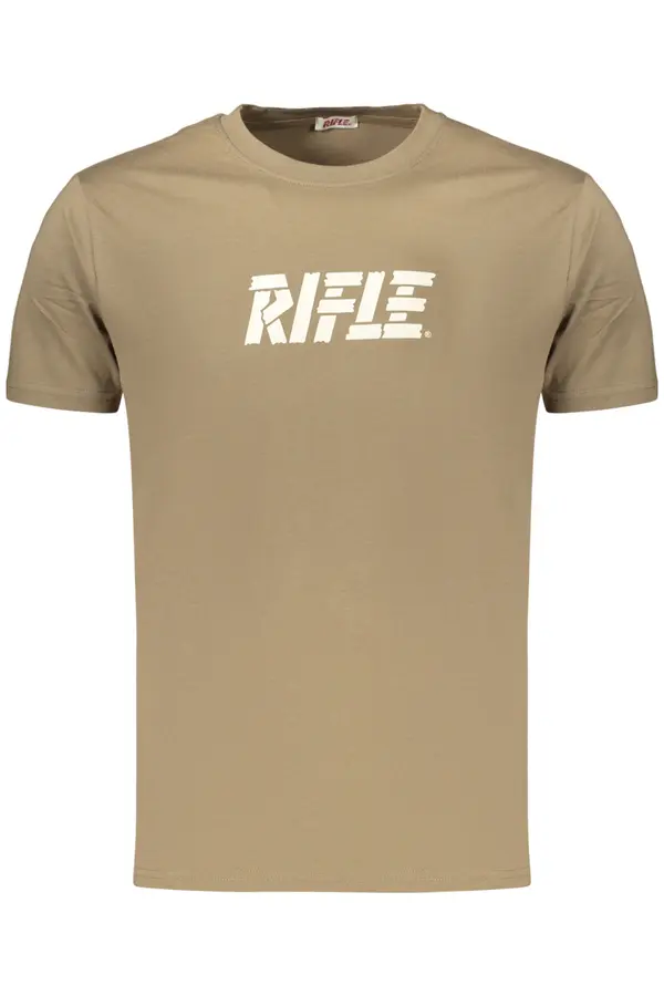 Rifle Muška smeđa majica kratkih rukava