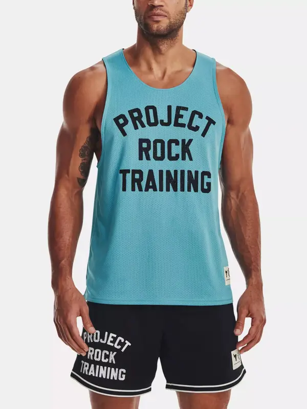Under Armour Muška sportska majica bez rukava s dvostrukim kopčanjem Under Armour Pjt Rck