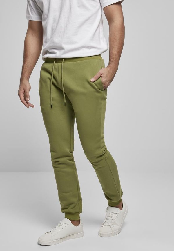 UC Men Muška trenirka donji dio Urban Classics New Olive