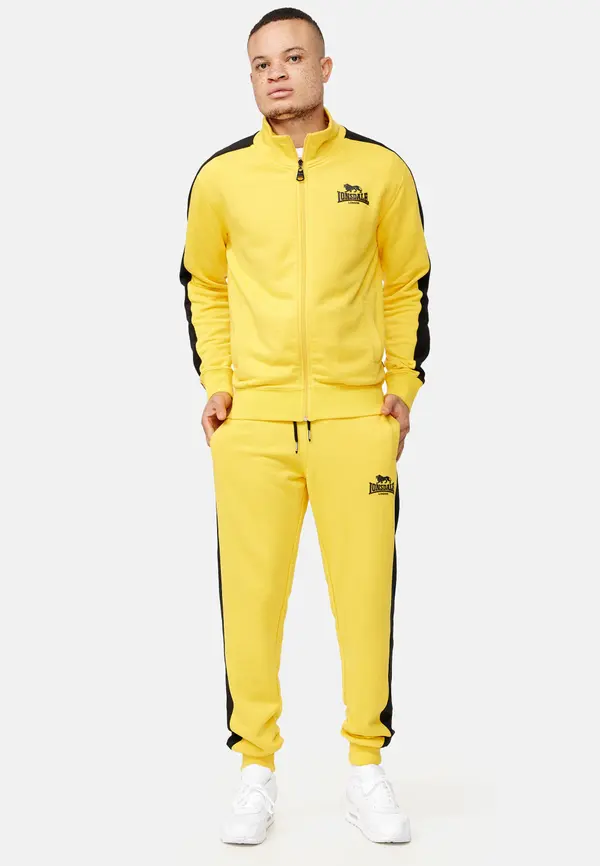 Lonsdale Muška trenirka komplet Lonsdale 117291-Yellow/Black