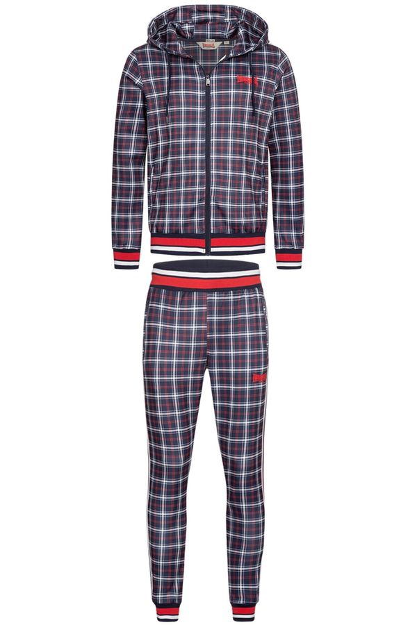 Lonsdale Muška trenirka Lonsdale 117344-Navy/Red/White