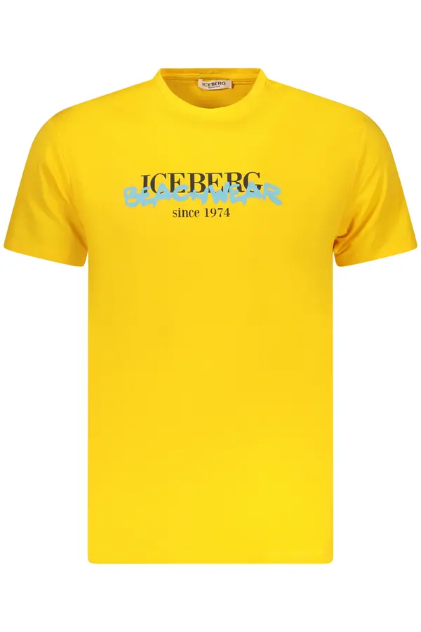 ICEBERG Muška žuta majica kratkih rukava