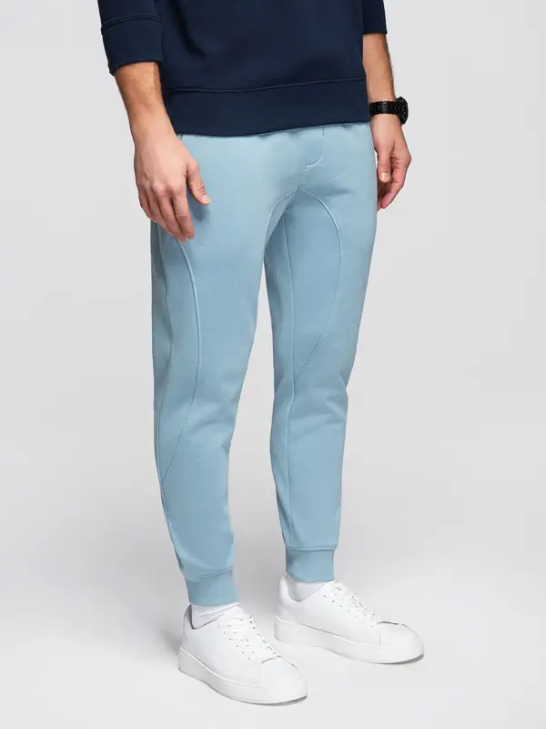 Ombre Muške BASIC jogger hlače - plave
