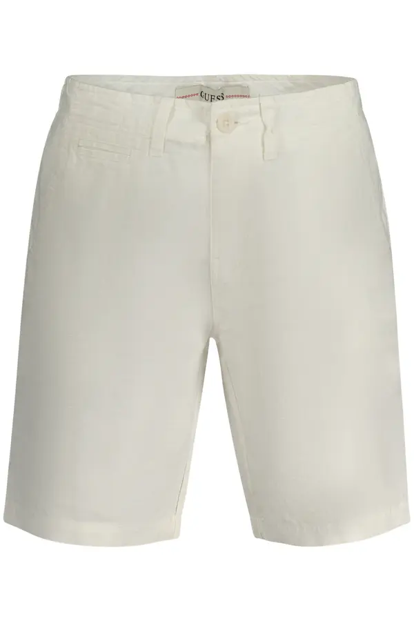 GUESS JEANS Muške bijele bermude Guess Jeans
