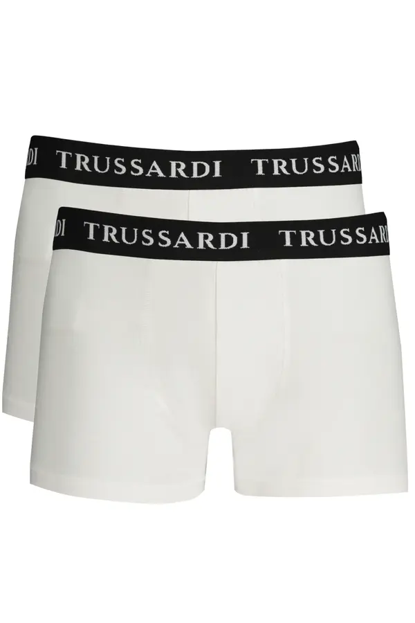 Trussardi Muške bijele bokserice Trussardi