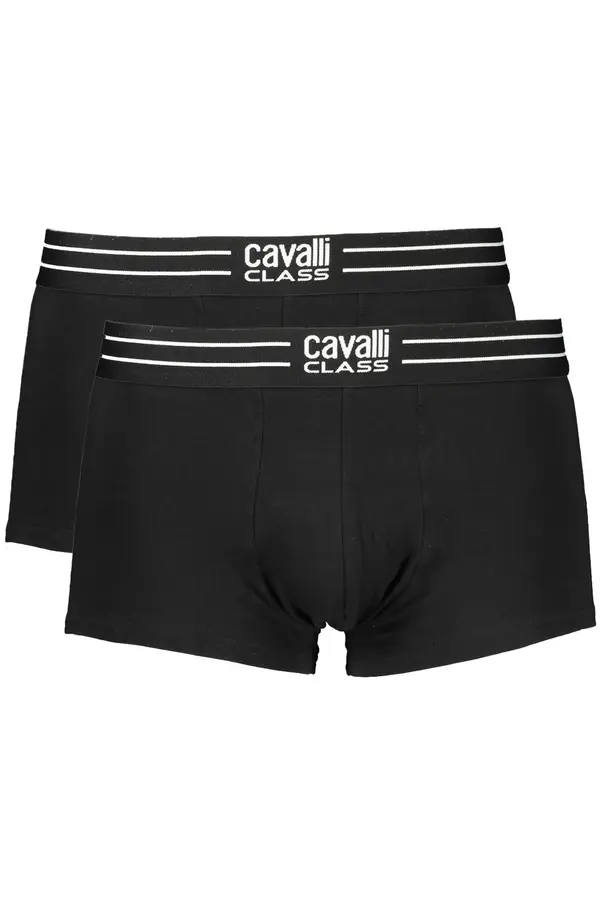 Cavalli Class Muške bokserice CAVALLI CLASS crne boje