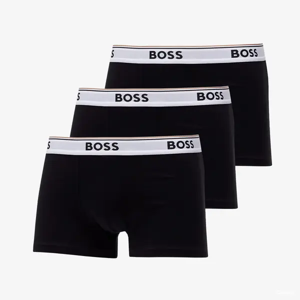 Boss Muške bokserice Hugo Boss 3PACK crne boje