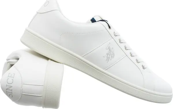 U.S. Polo Assn. Muške cipele US Polo Assn. Bak001-bijele